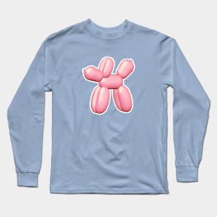 Balloon Dog Pink Long Sleeve T-Shirt